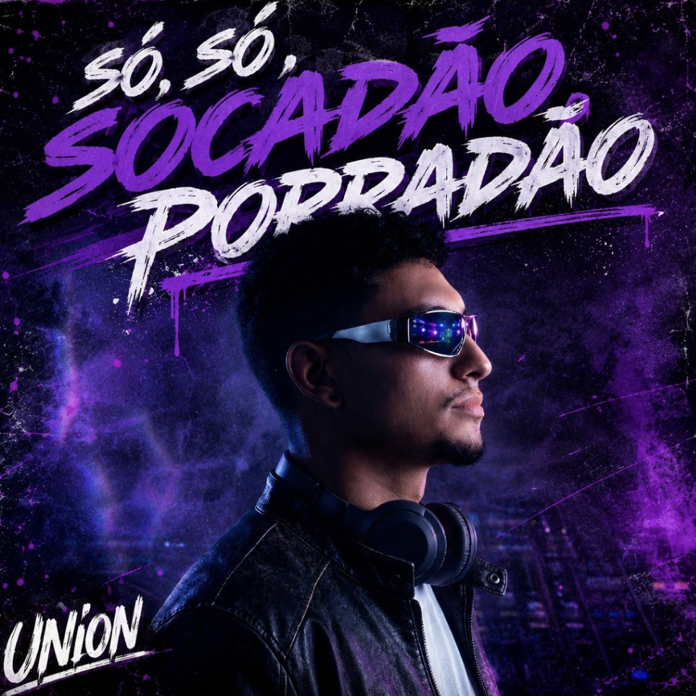 Capa roxa de Só Socadão Porradão